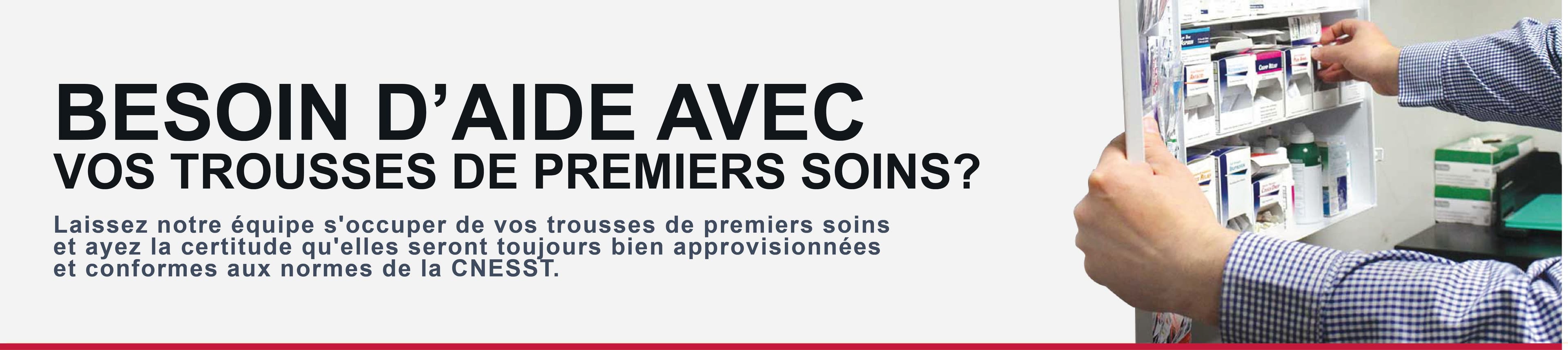 Trousses de premiers soins